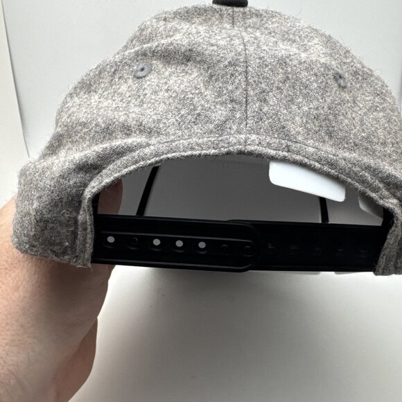 Minnesota Twins Baseball Hat Gray Black Gustavus Adolphus 1862 Patch Adjustable - Picture 3 of 4